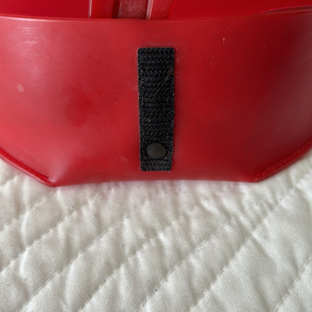 Prada Red Vintage Sunglasses Case rounded aviator large case - Picture 7 of 11